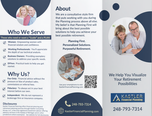 trifold brochure